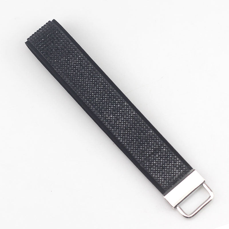 Wholesale Diamond Bracelet Leather Keychain